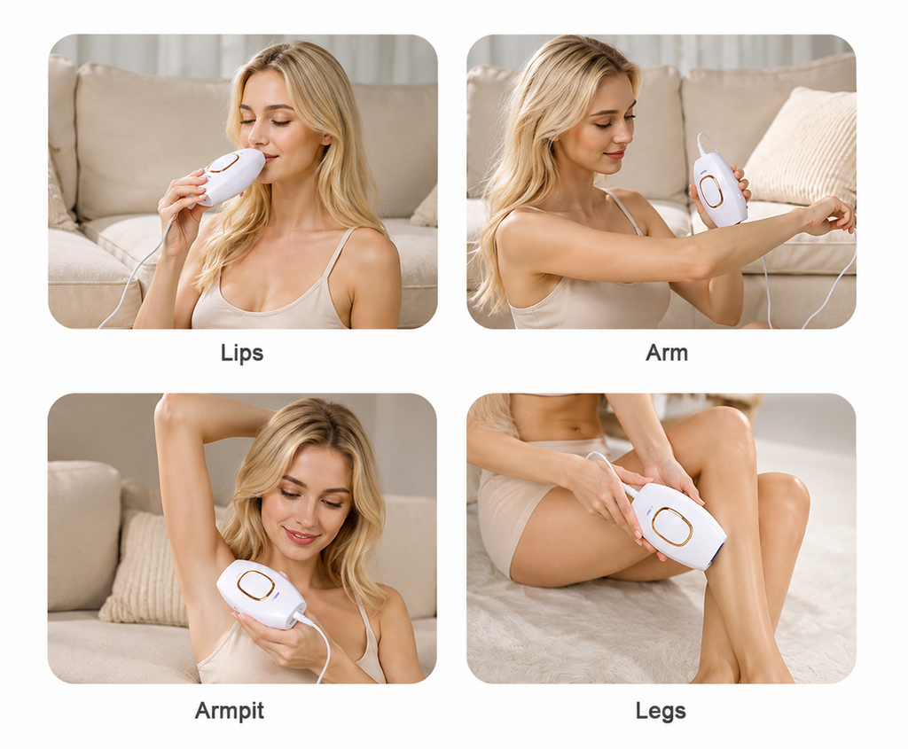 Laser Hair Removal At Home - Semi-Permanent Laser
